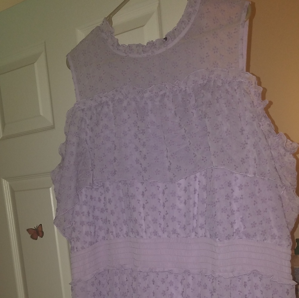 brand new eyelet dress from lane byrant